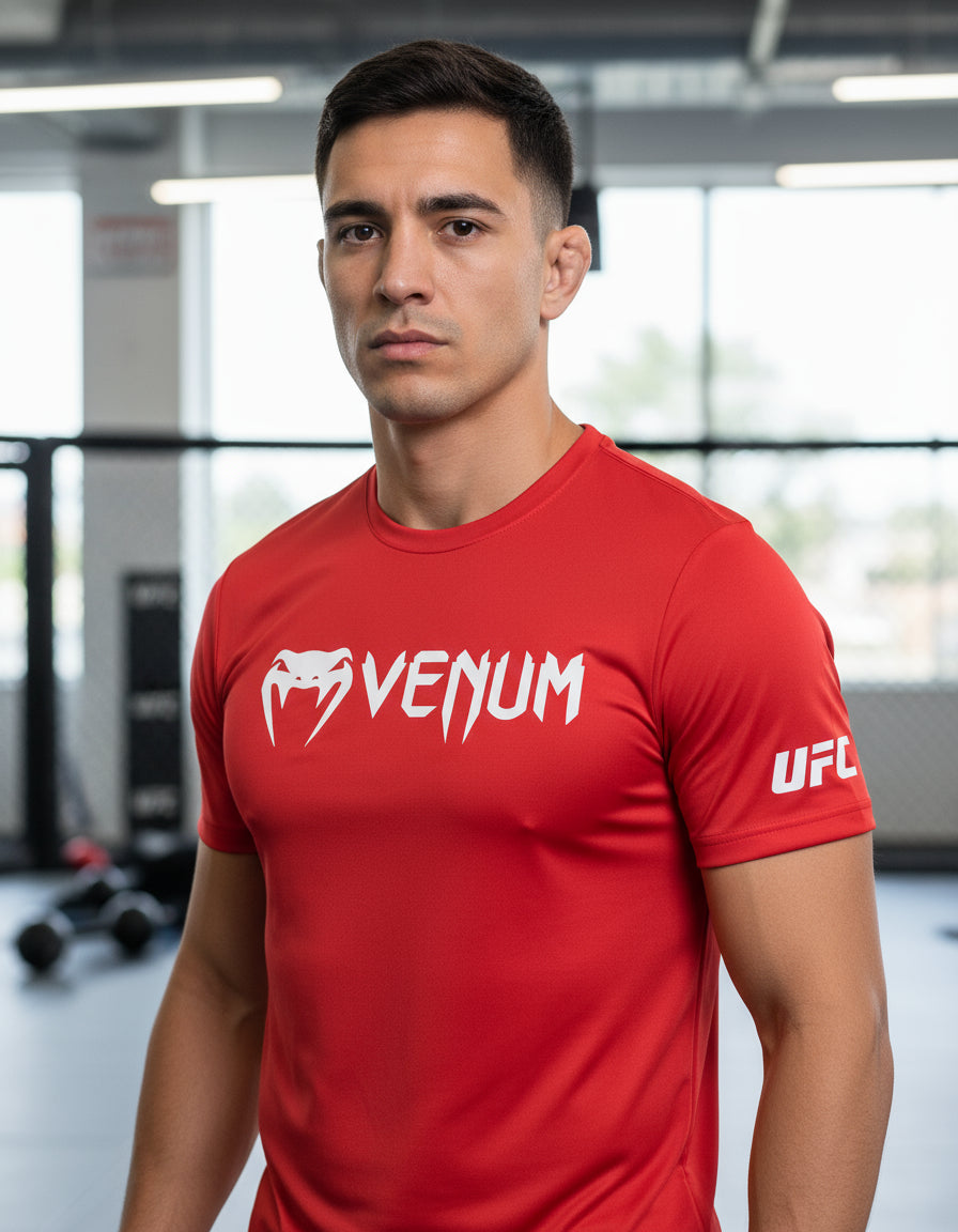 Playera Algodón Venum Ufc Classic Mma Box Muay Thai