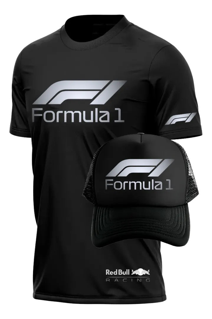 Playera Y Gorra Formula 1 F1 Red Bull Racing Autos