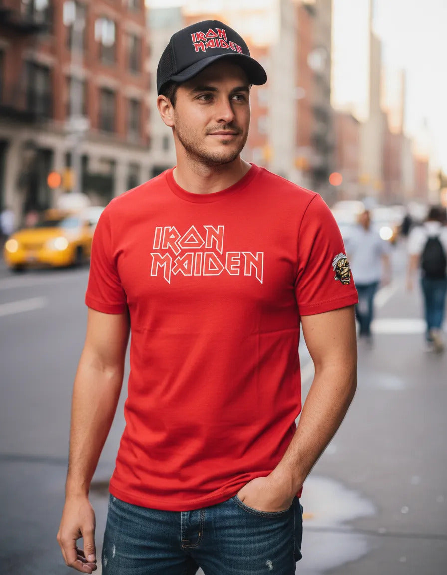 Playera Y Gorra Iron Maiden Música Rock Heavy Metal