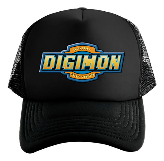 Gorra Digimon Anime Negro Ajustable Digimon