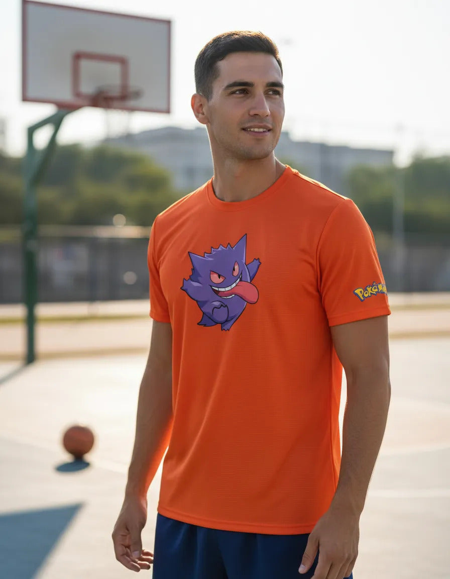 Playera Deportiva Gengar Pokémon Anime
