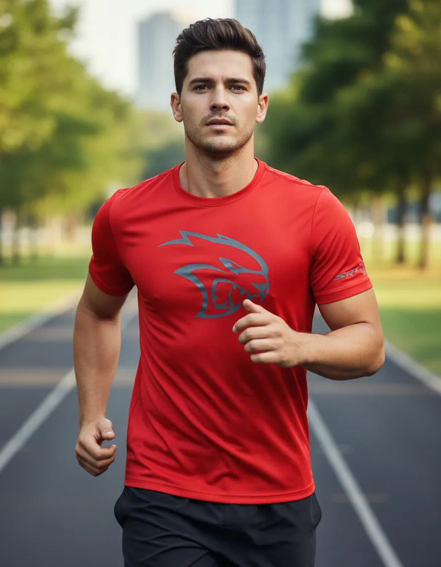 Playera Deportiva Hellcat Srt Challenger Dodge Automovilismo