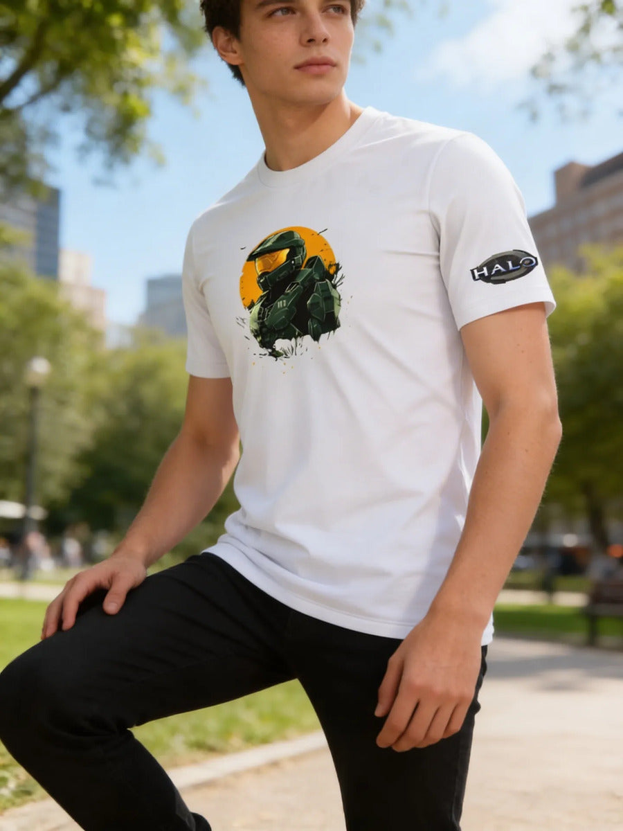 Playera Halo Master Chief Videojuegos Gamer Xbox Pc Gaming