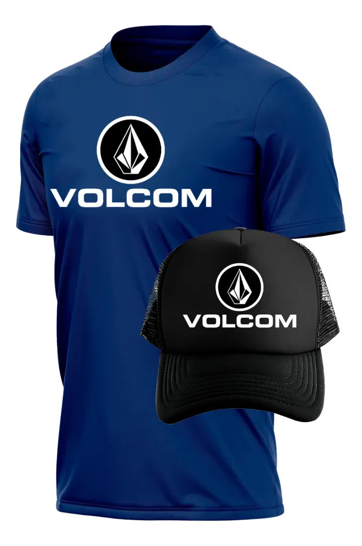 Playera Y Gorra Volcom Skate Skateboard Surf Moda Urbana