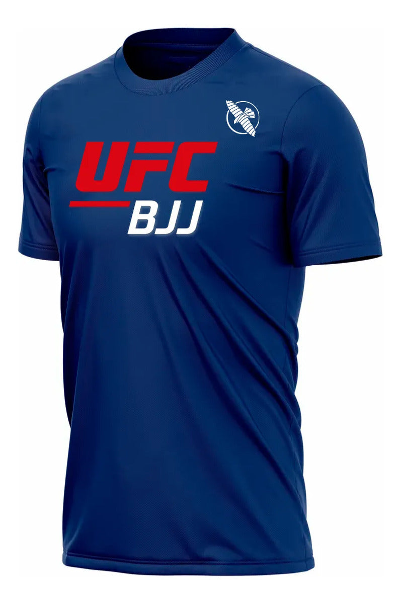 Playera Ufc Bjj Brazilian Jiu Jitsu Mma Hayabusa Azul Red M
