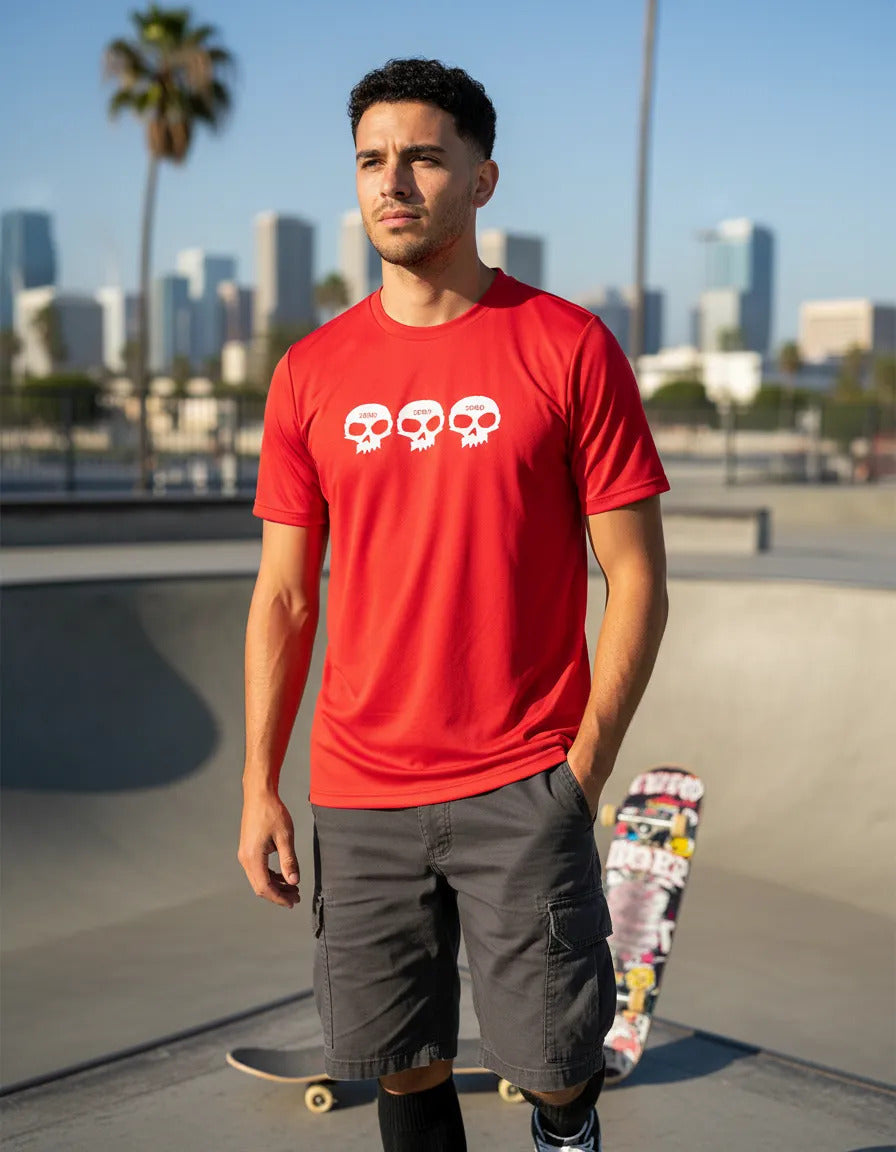 Playera Deportiva Zero Skate Skateboard Moda Urbana