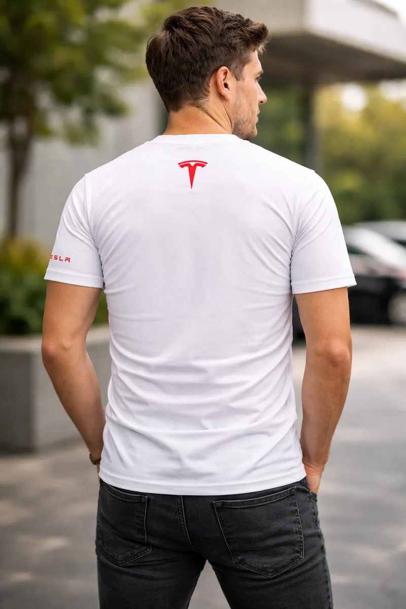 Playera Tesla Automovilismo Vehículo Coche Autos