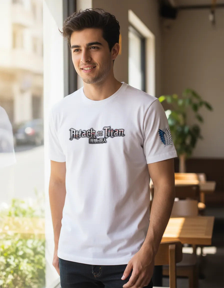 Playera Attack On Tittan Shingeki No Kyojin Eren Levi Anime
