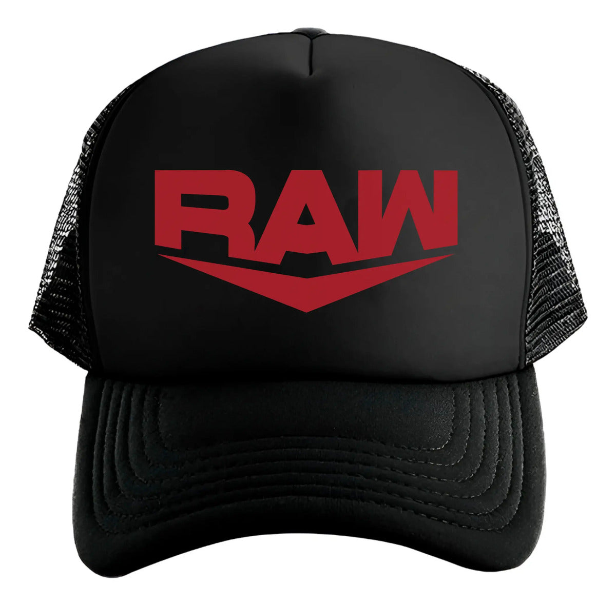 Gorra Raw Wwe Wrestling Aaa Triple A Lucha Deportes Negro Ajustable Raw
