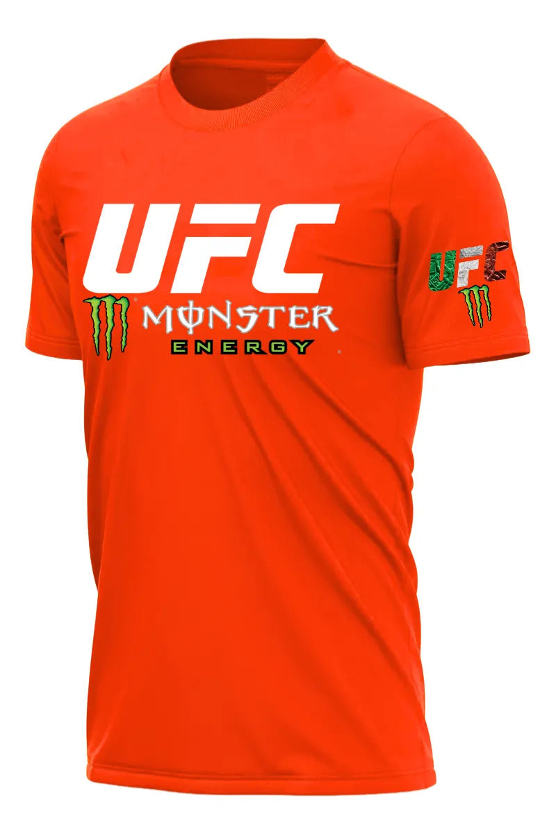 Playera Dry Fit Ufc Monster Energ Mma Box Muay Thai Bjj Kb