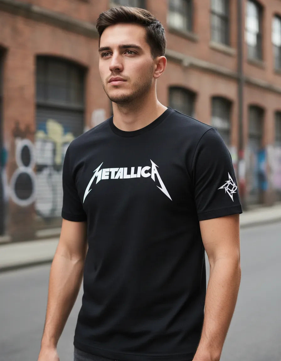 Playera Metallica Música Rock Heavy Metal