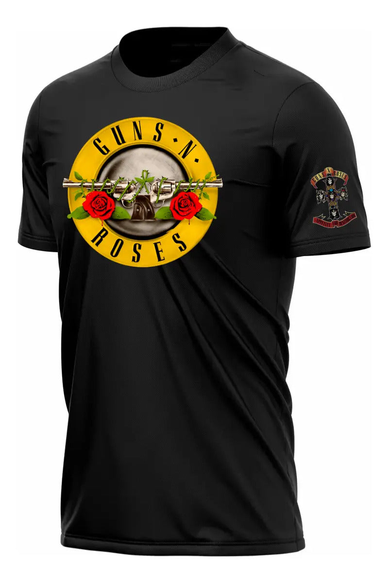 Playera Guns N Roses Música Rock Slash Guitarra Axel Rose