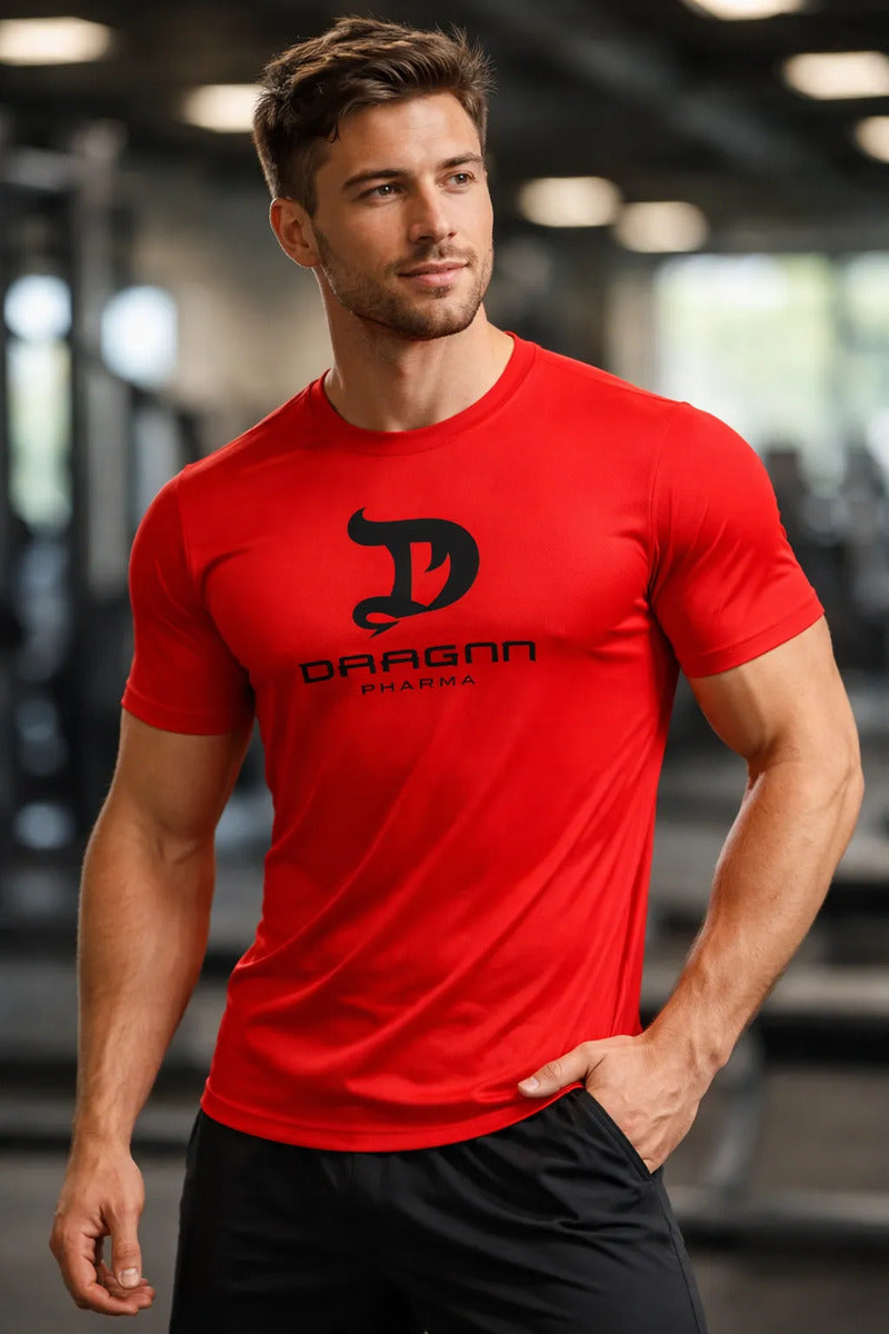 Playera Deportiva Dragon Pharma Gym Fitness Running Deportes