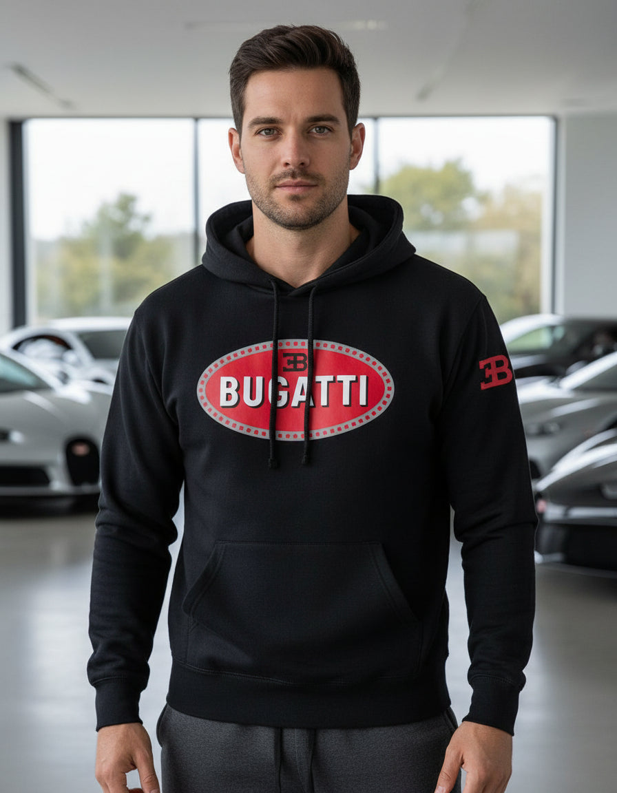 Sudadera Bugatti Automovilismo Vehículo Coche