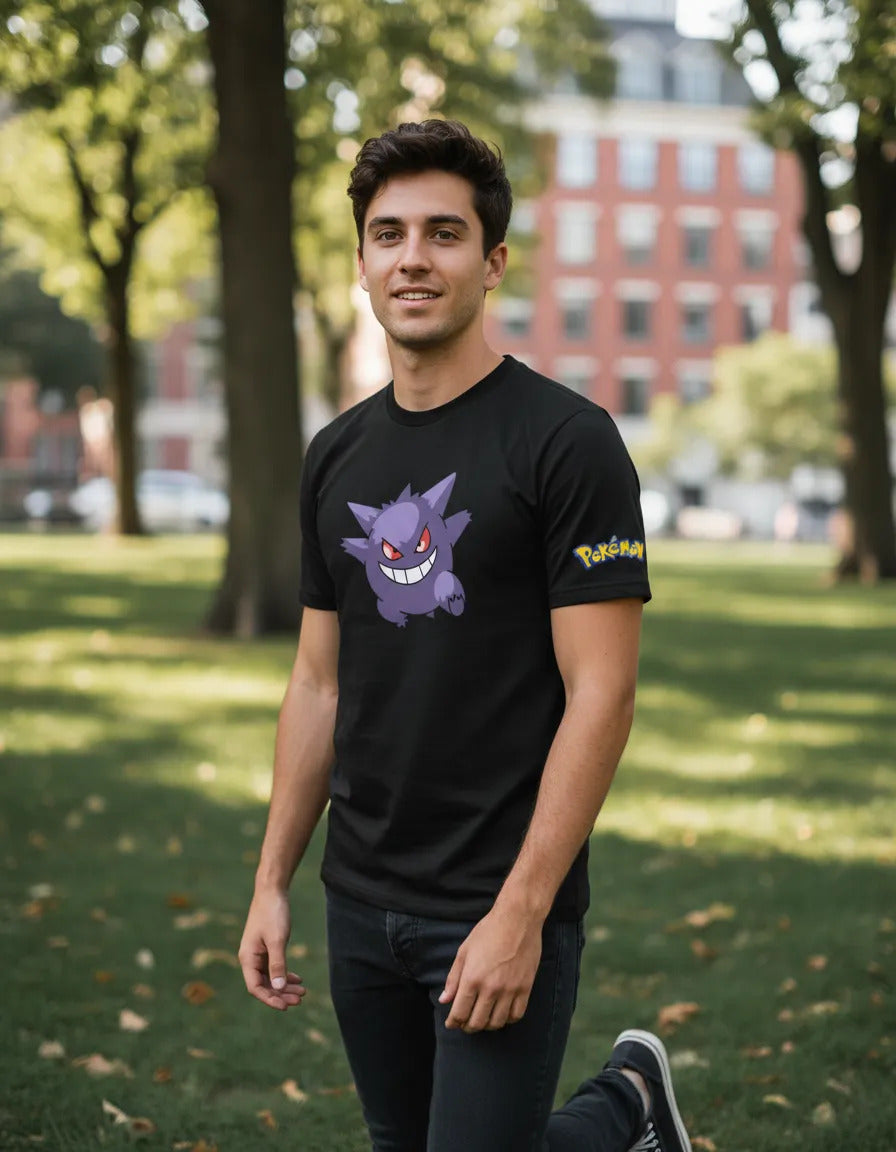 Playera Gengar Pokémon Anime