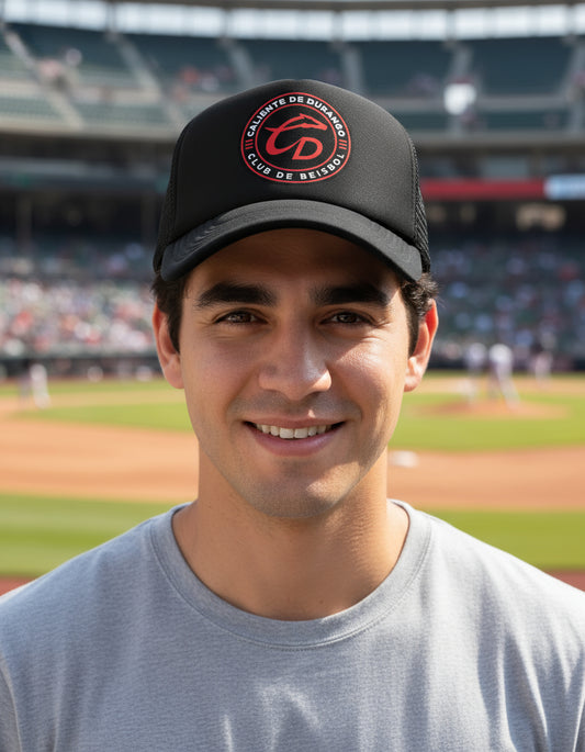 Gorra Caliente Durango Béisbol Lmb México Deportes Negro Ajustable Caliente