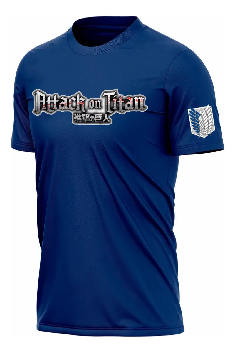 Playera Attack On Titan Shingeki No Kyojin Eren Levi Anime