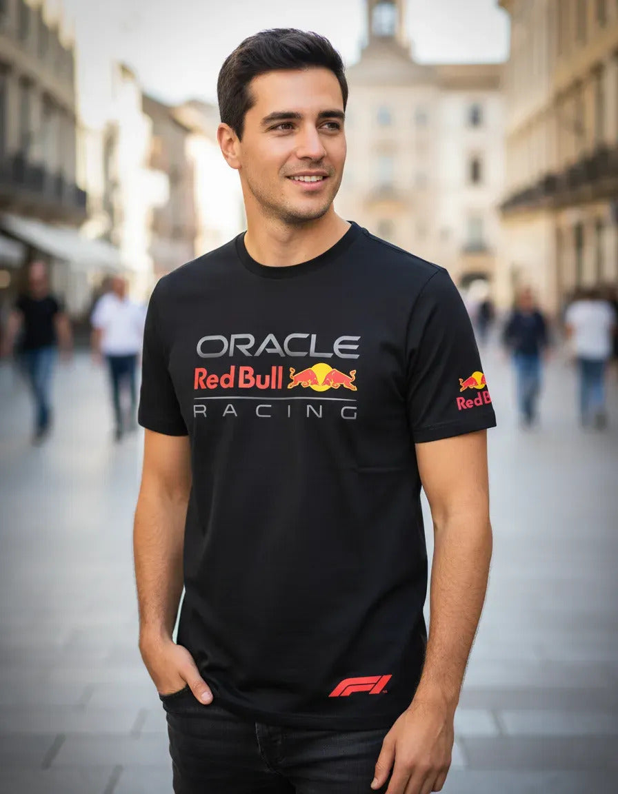 Playera Y Gorra Oracle Red Bull Racing Formula 1 F1 Autos