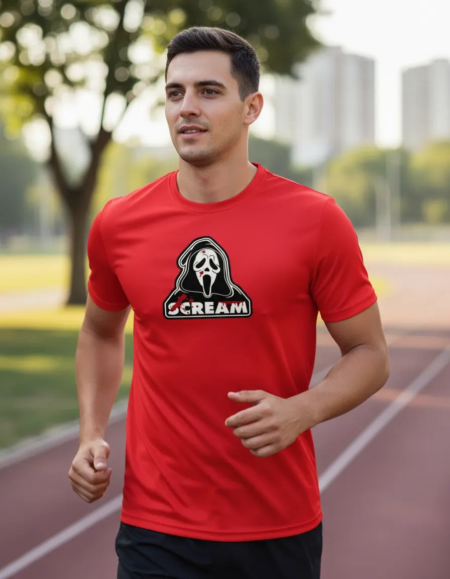 Playera Deportiva Ghostface Scream Terror Cine Slasher