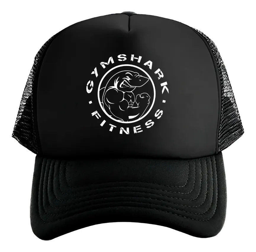 Gorra Trucker Gymshark Fitness Negro Ajustable Gymshark