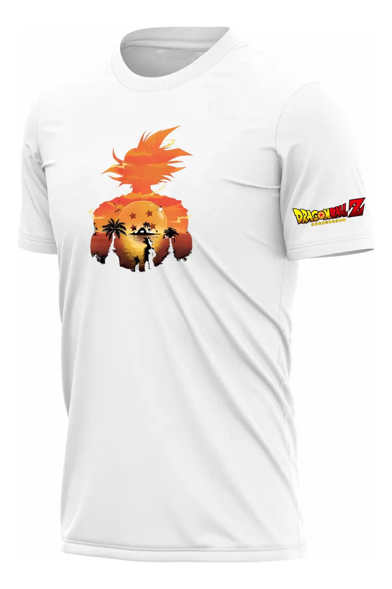 Playera Gokú Dragón Ball Z Anime Vegeta Gohan Trunks Dbz Dbs