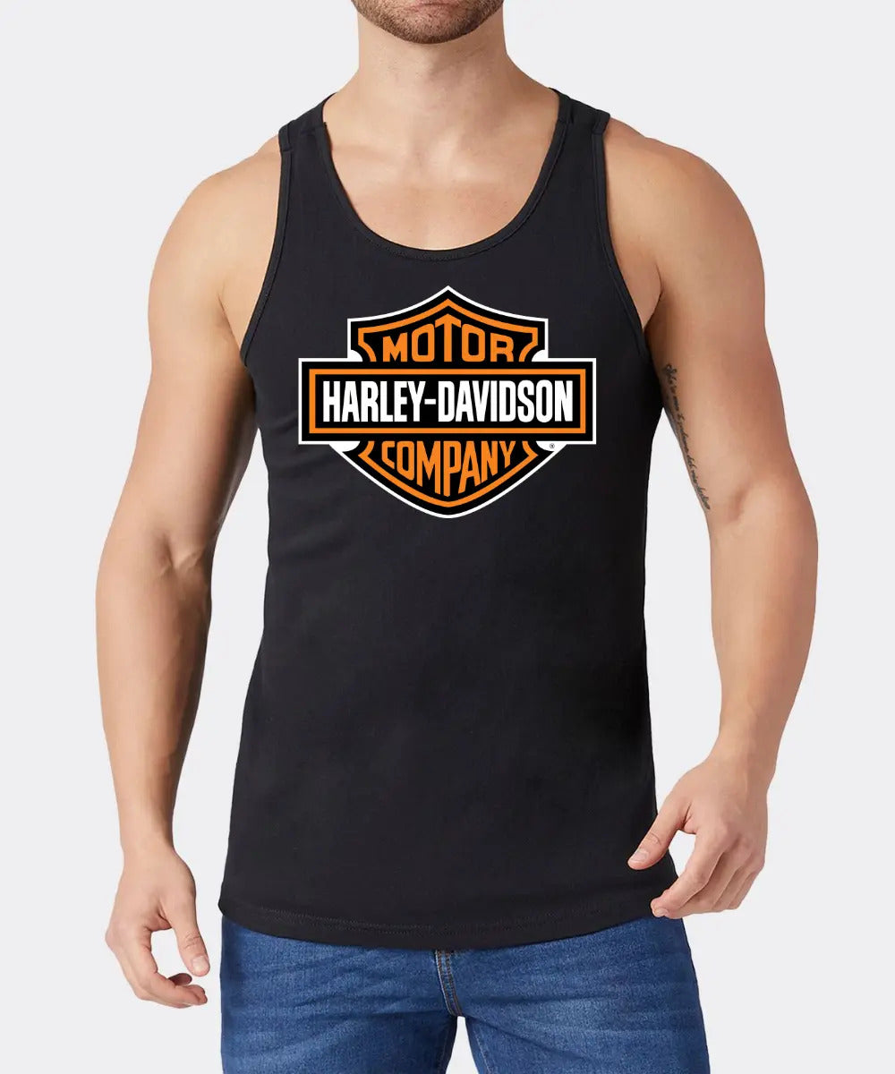 Playera Sin Mangas Harley Davidson Moto Motociclismo