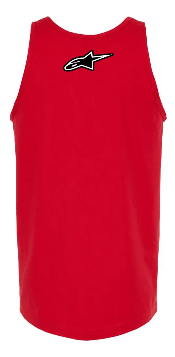 Playera Sin Mangas Alpinestars Ktm Rojo Logo Ch