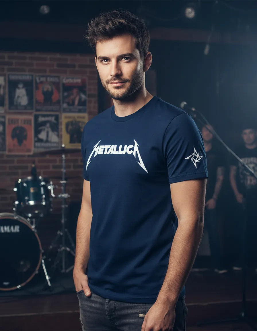 Playera Metallica Música Rock Heavy Metal