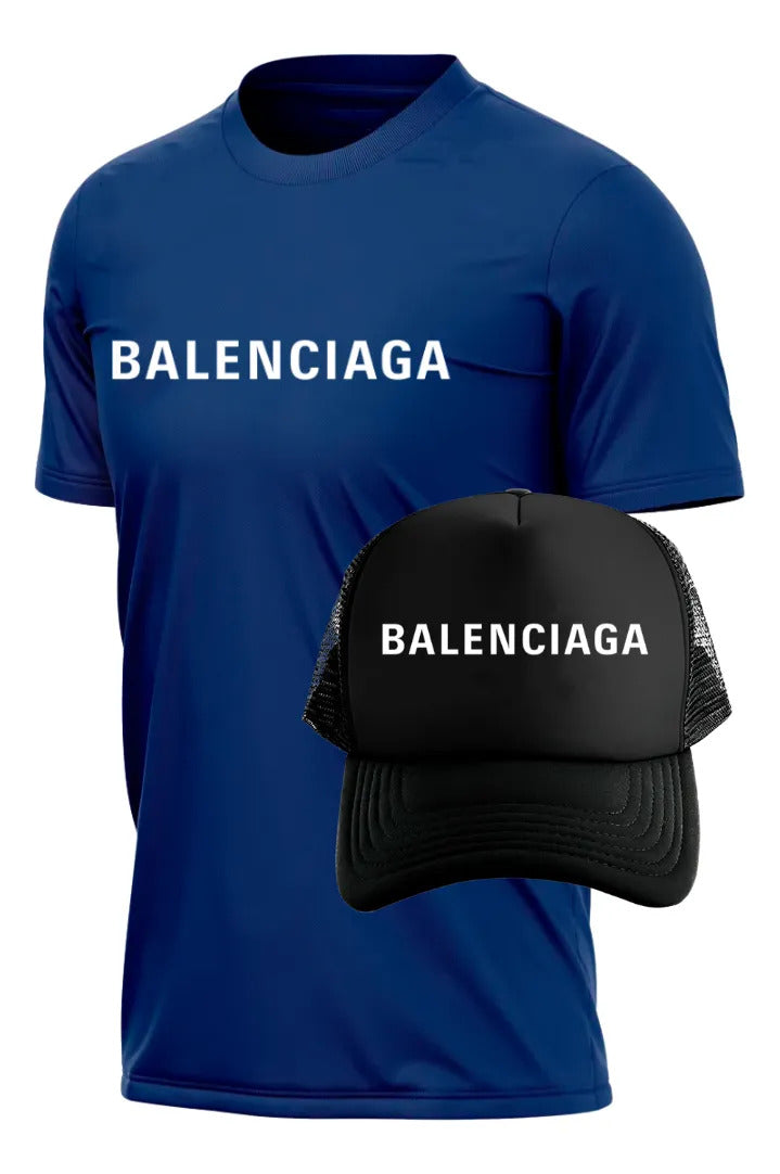 Playera Y Gorra Balenciaga Moda Aesthetic Actualidad Moderno