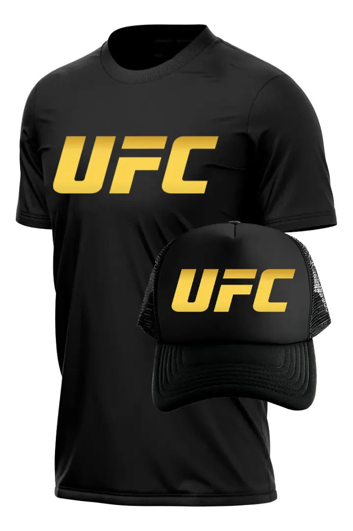 Playera Y Gorra Ufc Ultimate Fighter Championship Mma Box Jj