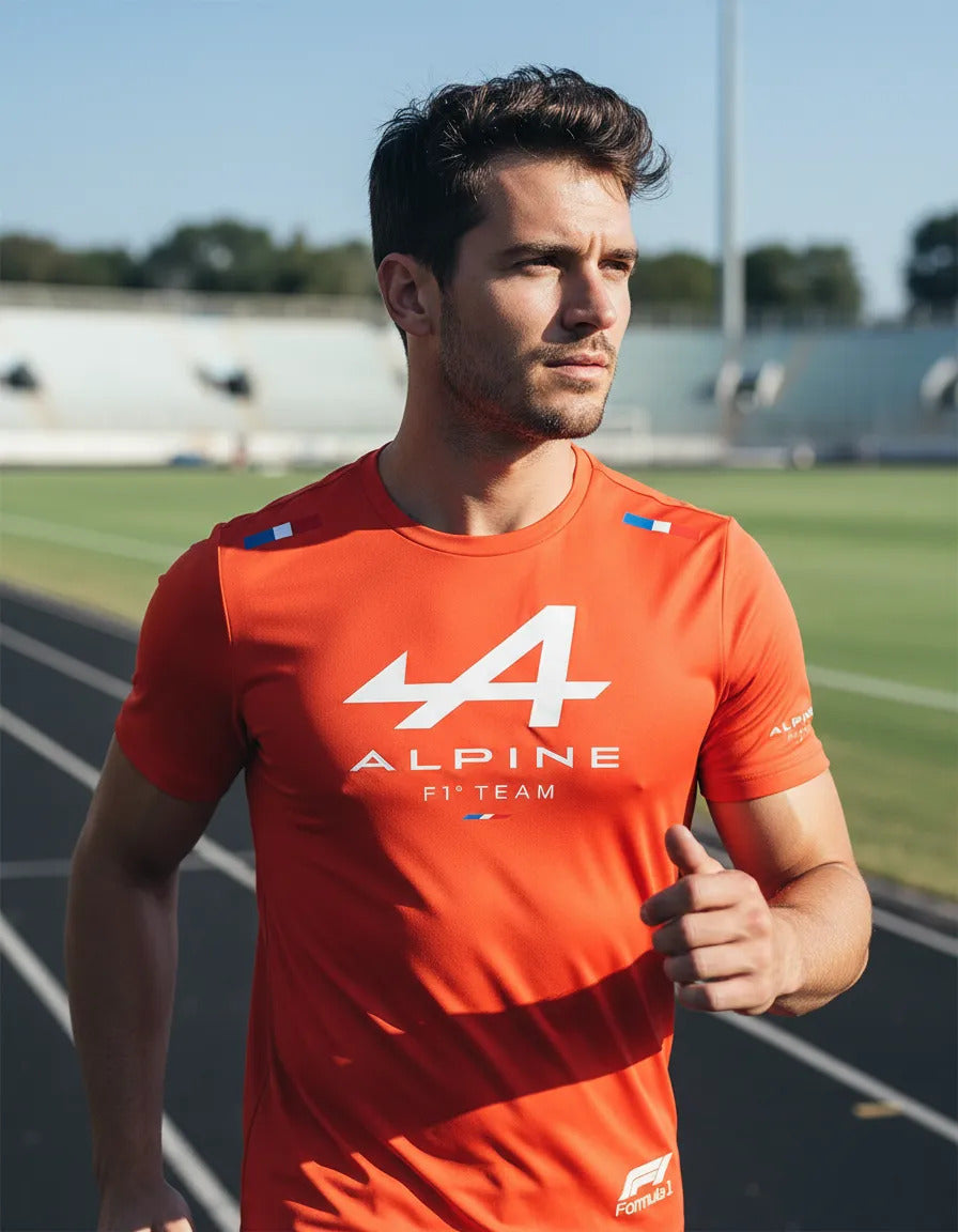 Playera Deportiva Alpine Formula 1 Team F1 Autos