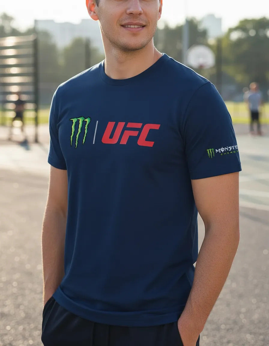 Playera Monster X Ufc Algodón