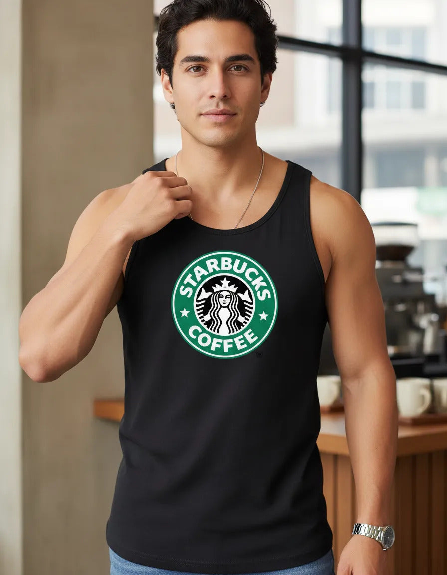 Playera Sin Mangas Starbucks Coffee