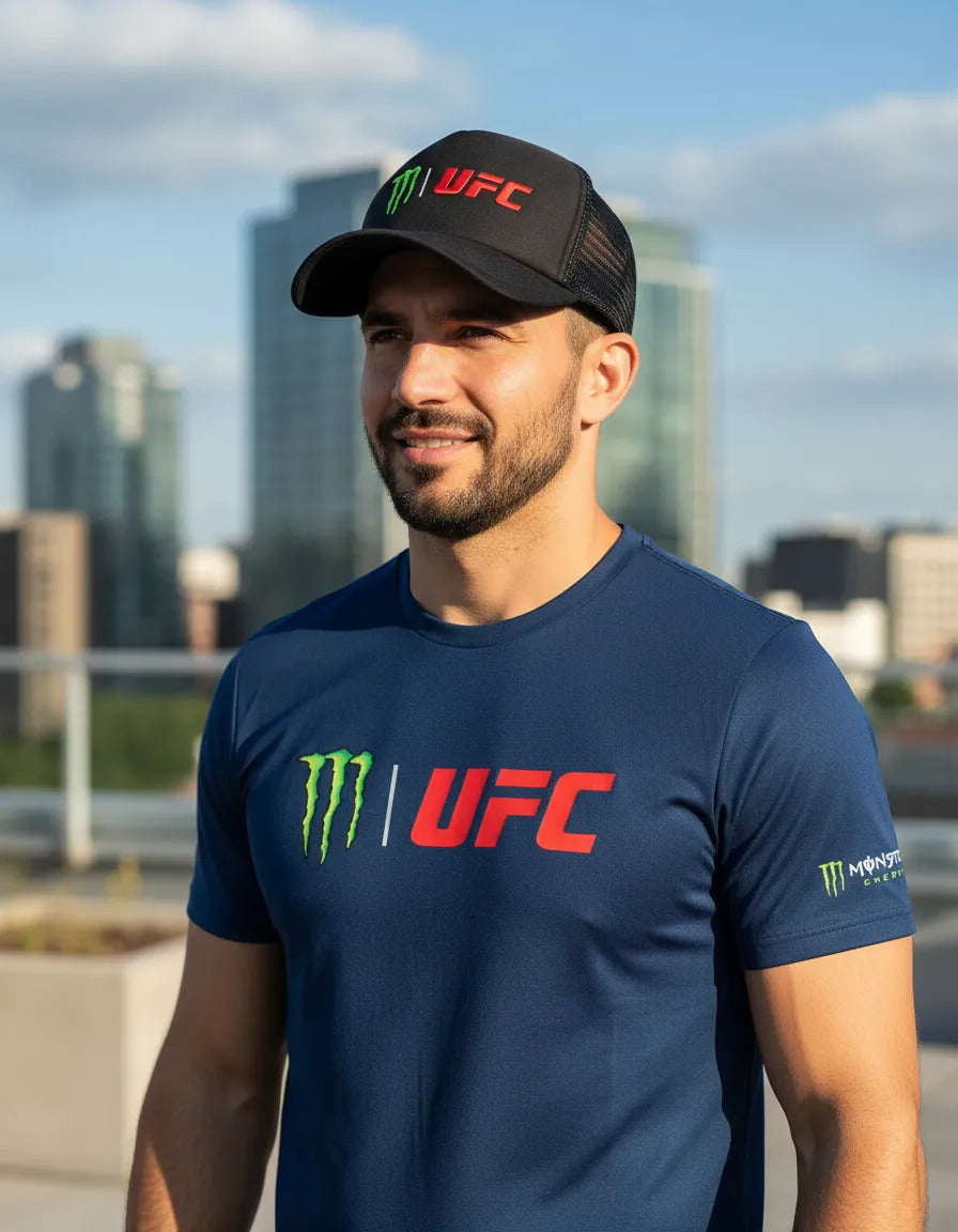 Playera Y Gorra Monster X Ufc