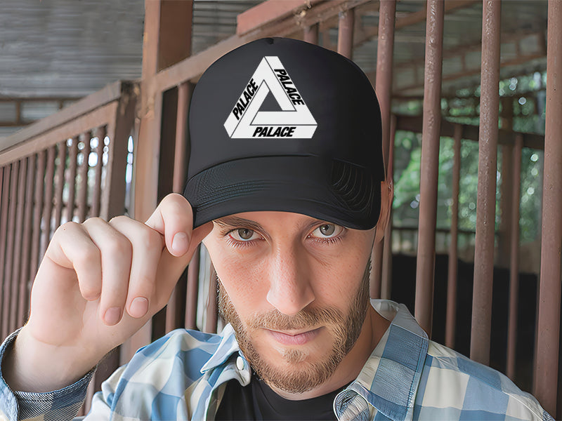 Gorra Palace Moda Moderno Elegante Aesthetic Actualidad Negro Ajustable Palace
