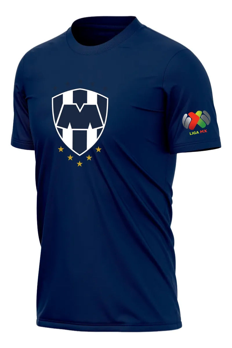 Playera Deportiva Monterrey Fútbol Liga Mx México Soccer