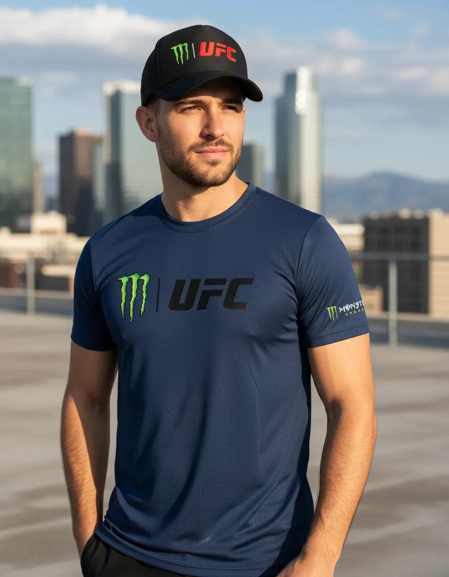 Playera Y Gorra Monster X Ufc
