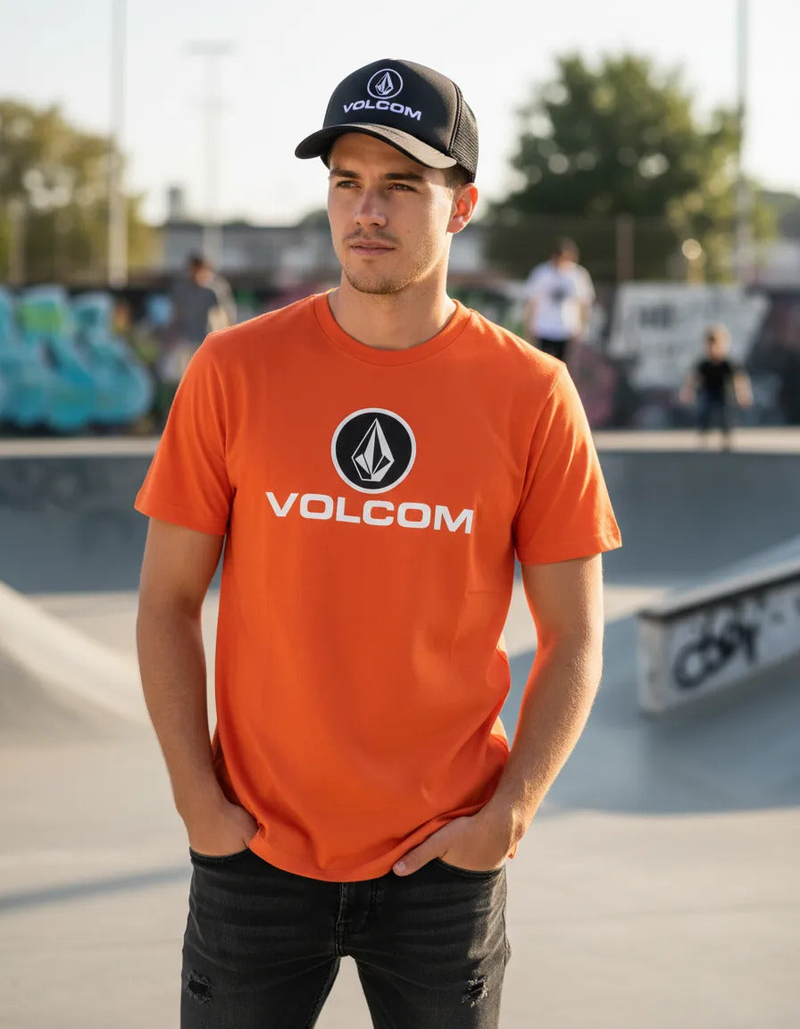 Playera Y Gorra Volcom Skate Skateboard Surf Moda Urbana