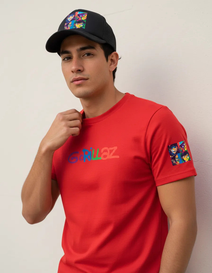 Playera Y Gorra Gorillaz Música Hip Hop Rock Pop Electrónica