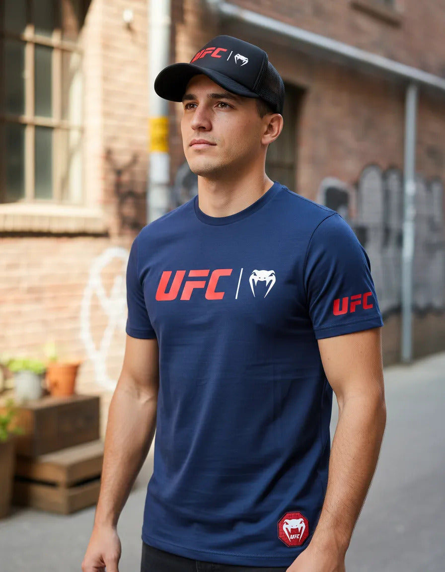Playera Y Gorra Ufc Venum Mma Box Bjj