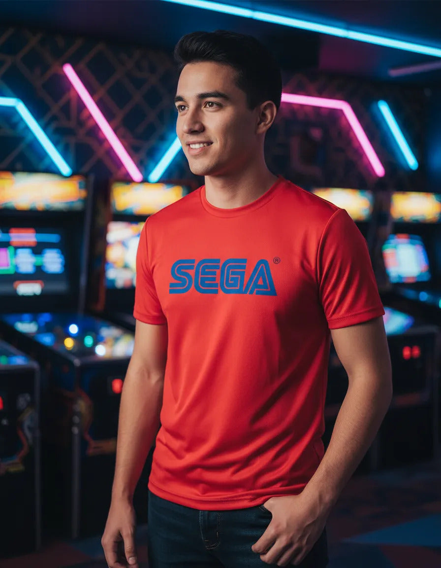 Playera Deportiva Sega Videojuegos Gaming Consola Retro