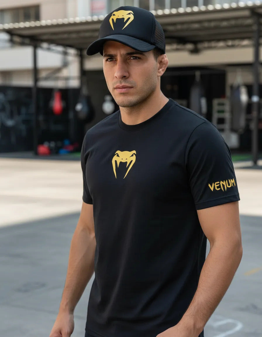 Ufc Playera Y Gorra Venum Ufc Mma Box Muay Thai Kick Boxing
