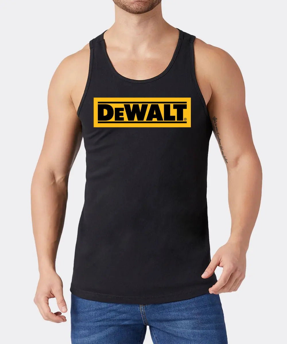 Playera Sin Mangas Dewalt Herramientas