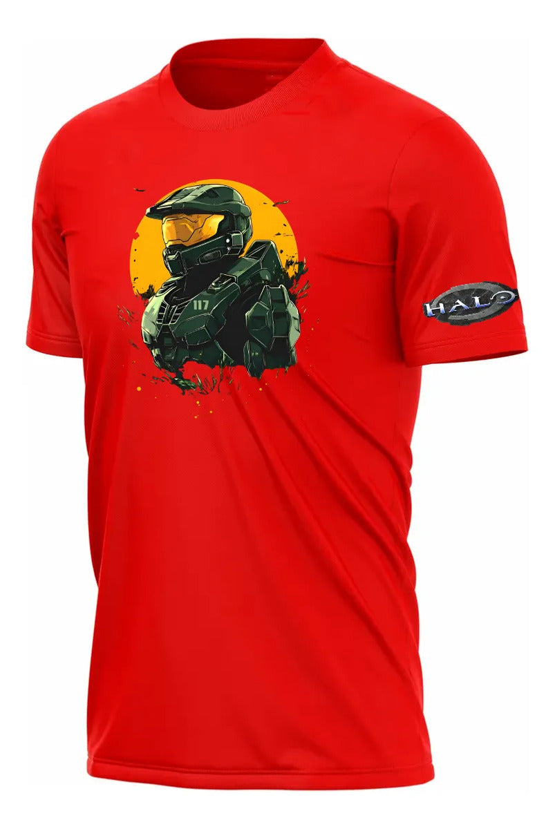 Playera Halo Master Chief Videojuegos Gamer Xbox Pc Ps5