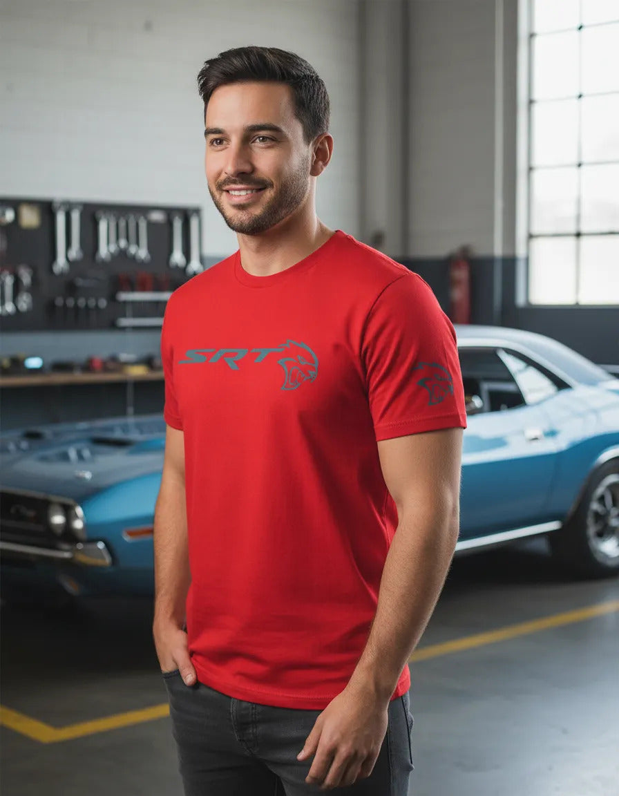 Playera Hellcat Dodge Srt Challenger Charger Automovilismo