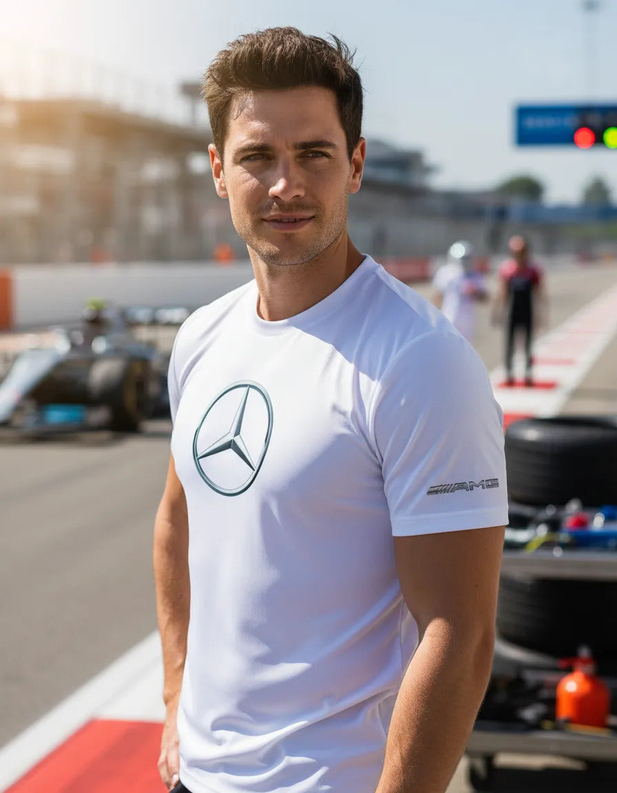 Playera Deportiva Mercedes Benz Automovilismo F1 Autos
