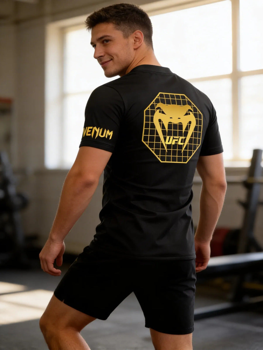 Playera Deportiva Ufc Venum Octa Mma Box Muay Thai Kb Bjj