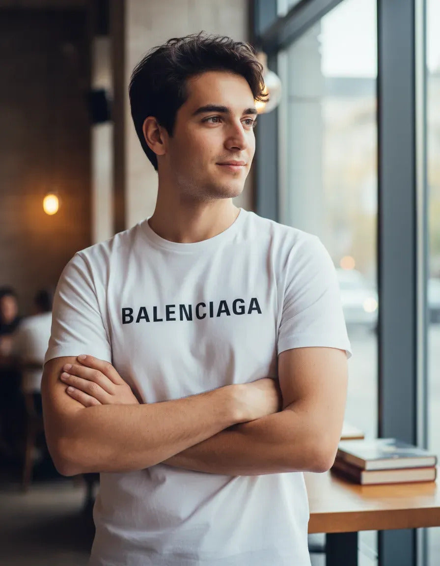 Playera Y Gorra Balenciaga Moda Aesthetic Actualidad Moderno