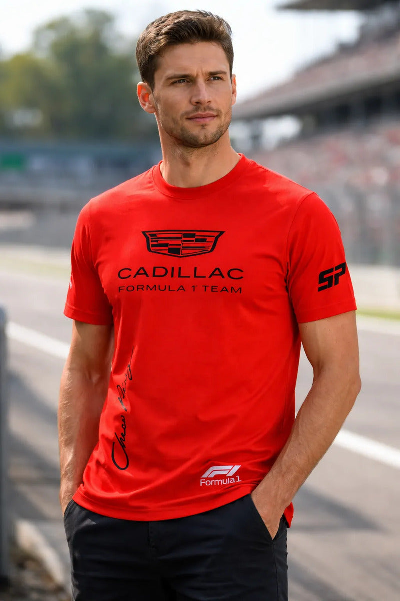 Pack Playera Sudadera Gorra Mochila Cadillac Formula 1 Team