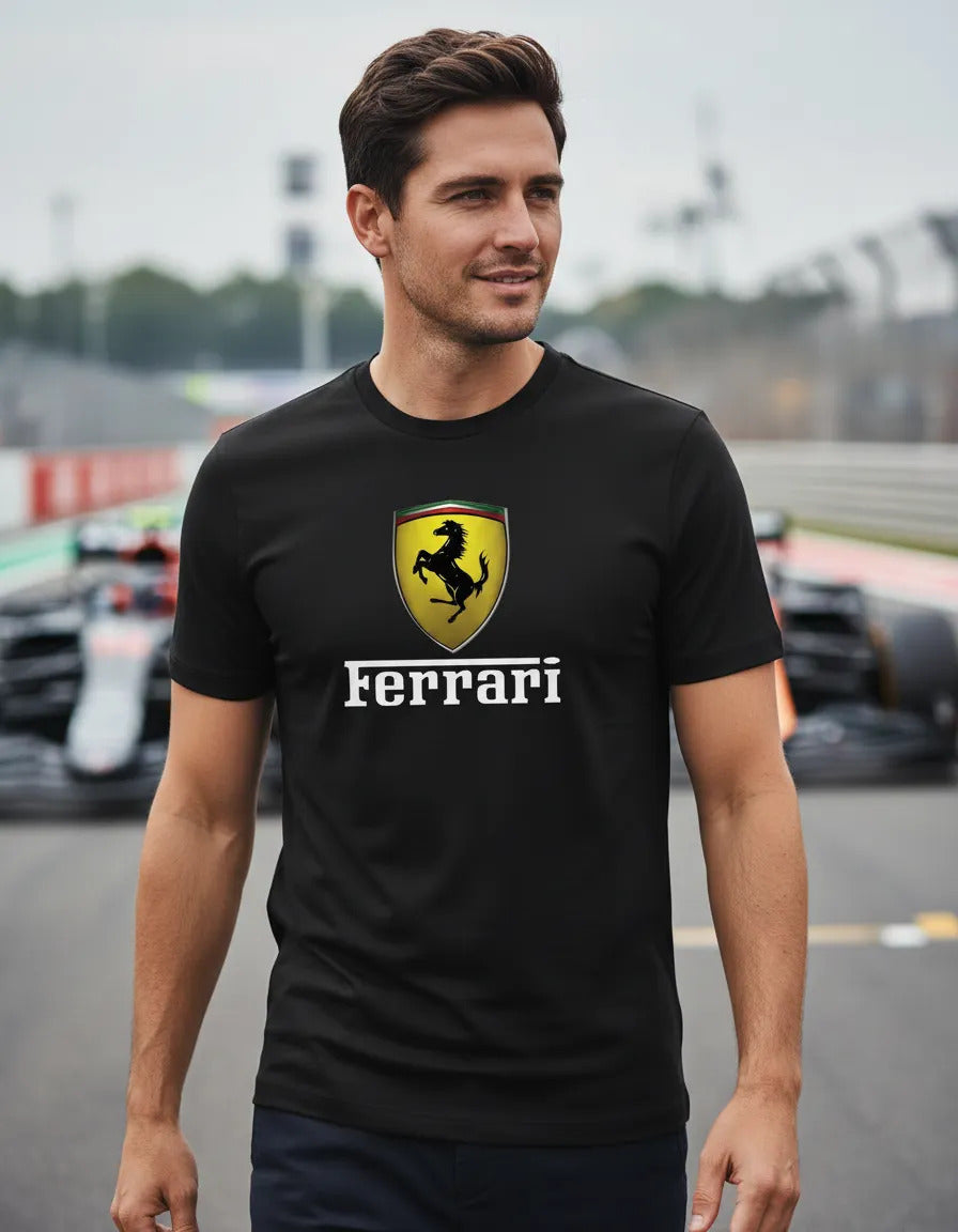 Playera Ferrari Coche Vehículo Automovilismo Formula 1 F1
